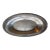 Mid 20th Century Silver-Plated Oval Bread Tray With Gadroon Tight Rope Edge Detailing For Sale