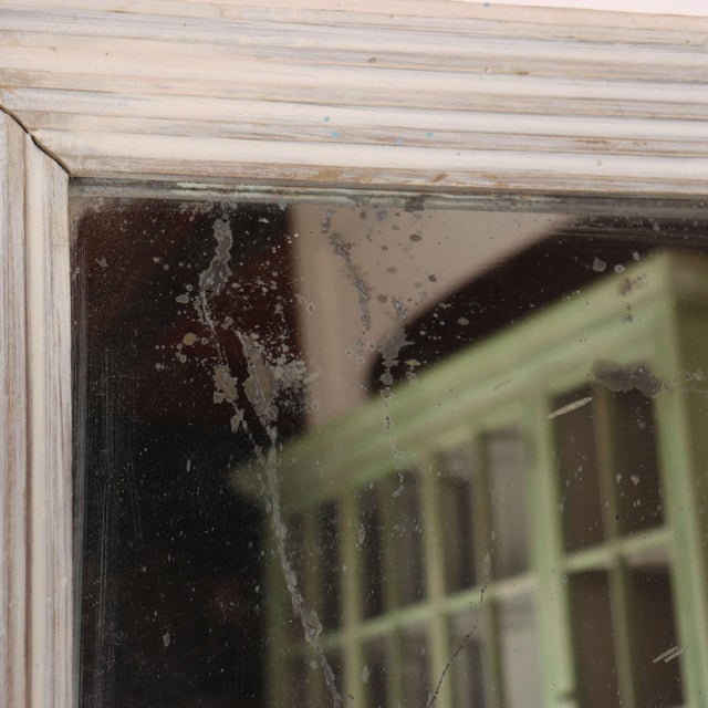 French Painted Dressing Mirror, 1890s For Sale - Image 6 of 9