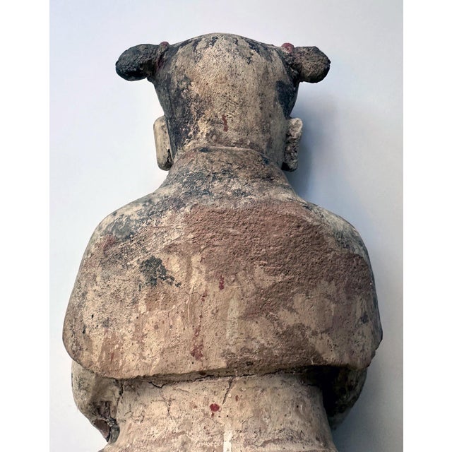 Rare Early Korean Buddhist Boy Attendant Figure Dongja Joseon Dyasty For Sale - Image 9 of 18