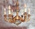 19th Century French Napoleon III Style Hand-Carved and Gilt Painted 6-Light Wooden Chandelier For Sale - Image 17 of 17