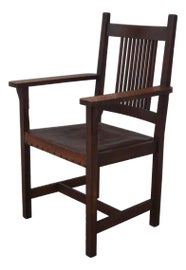 Example of L. and J.G. Stickley, Inc. Club Chairs