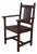 L&jg Stickley Mission Oak Spindle Back Armchair For Sale