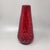 Glass Mid-Century Modern Ruby Red Murano Glass Vase by Ca Dei Vetrai, 1960s For Sale - Image 7 of 7