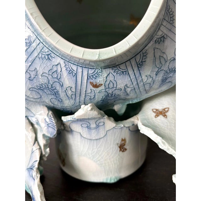 Contemporary Ceramic Sculpture Deconstructed Vase by Steven Young Lee For Sale - Image 11 of 12