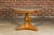 19th Century French Empire Walnut Pedestal Table with Round Marble Top and Tripod Base For Sale - Image 4 of 11