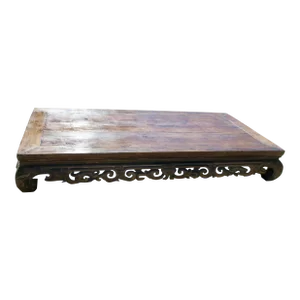 Antique Chinese Elmwood Kang Low Table