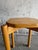 Vintage Stool in Wood with Organically Shaped Top For Sale - Image 4 of 9