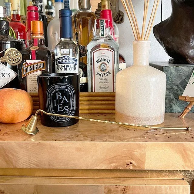 Mid Century Modern Brass Candle Snuffer Wand - India For Sale - Image 4 of 4