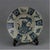 1940s 1940s Blue and White Porcelain Plate With Figure and Beast Motif For Sale - Image 5 of 5