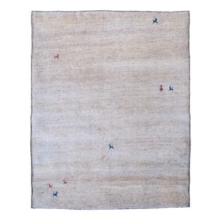 Vintage Hand-Knotted Gabbeh Rug, 1960s For Sale