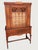 Antique 1920s Federal Hepplewhite Revival Walnut China Cabinet Display Hutch For Sale In Dallas - Image 6 of 14