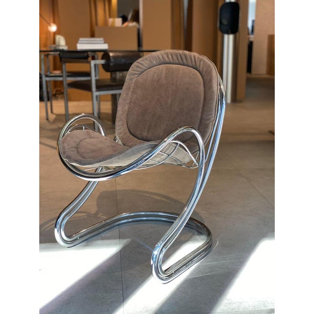 Mid-Century Modern Chair from Gastone Rinaldi For Sale - Image 3 of 6