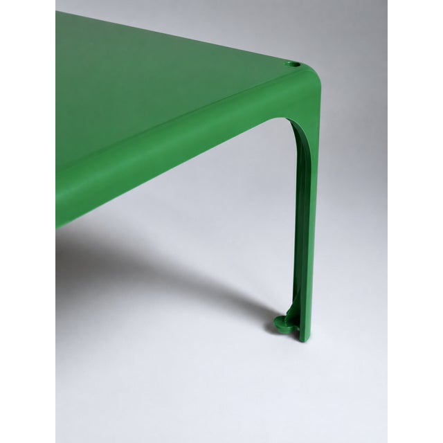 Green Demetrio 45 Stacking Table by Vico Magistretti for Artemide, 1970s For Sale - Image 3 of 6