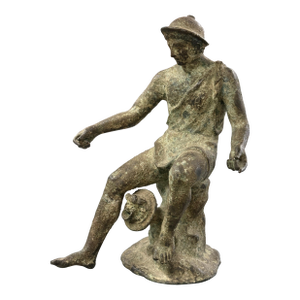 Grand Tour Souvenir Bronze of the Neapolitan Fisherman