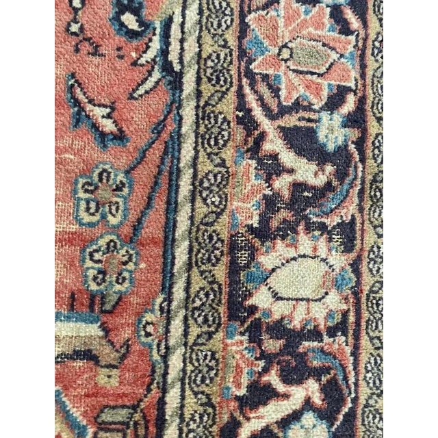 Mid-Century Rug with Floral Pattern For Sale - Image 10 of 16