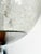 Silver Vintage German Space Age Chrome Floor Lamp with Textured Glass Globe from Hustadt Leuchten, 1970s For Sale - Image 8 of 12