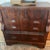 1840s Hardwood Chest of Drawers. American Empire Period. S-Shaped Scroll Pillars. Handcarved Fruit and Leaf Wooden Pulls. For Sale - Image 13 of 15