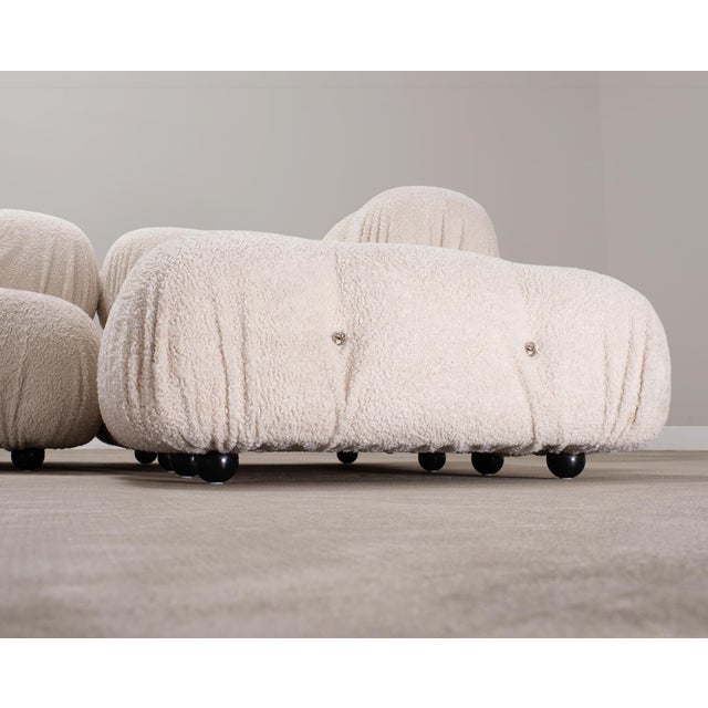 Mario Bellini "Camaleonda" Boucle Sofa by B&b Italia Set of 5 For Sale - Image 14 of 18