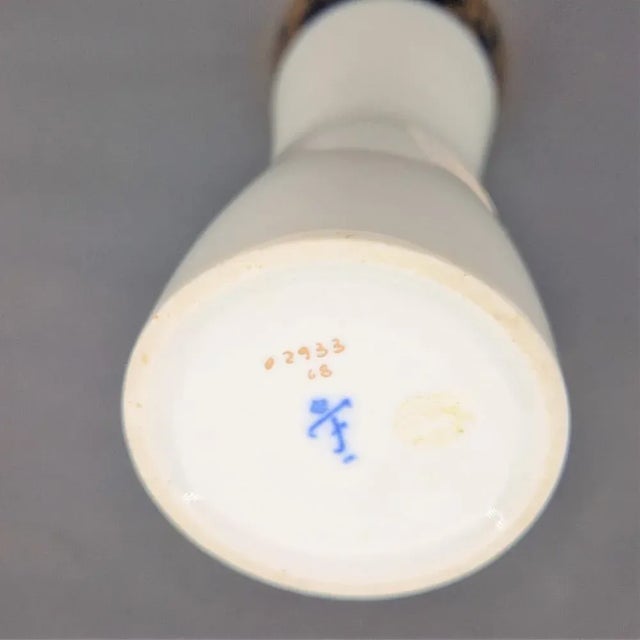 Vintage Porcelain Vase from Fürstenberg, 1950s For Sale - Image 4 of 6