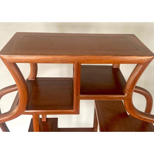 Chinese 1970s Chinese Etagere -- Display Stand -- Beautiful Curves, Eleven Display Platforms! For Sale - Image 3 of 10