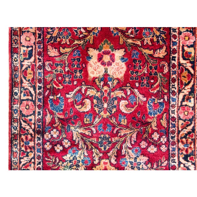Persian Early 20th Century Persian Sarouk Runner For Sale - Image 3 of 16