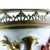 Vintage French "N" Mark Footed Cherub Bowl With Ormolu Trim & Floral Interior | Two Handled | Blue Crowned N For Sale - Image 11 of 13