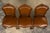 French Louis XV Style Maple Dining Chairs in Brown Leather - Set of 6 For Sale - Image 4 of 18