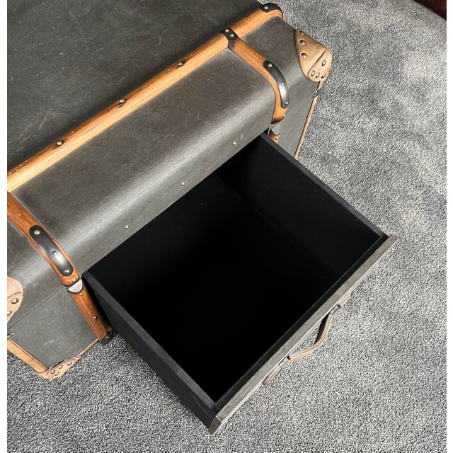 Restoration Hardware “Richards” Trunk Coffee Table Chairish