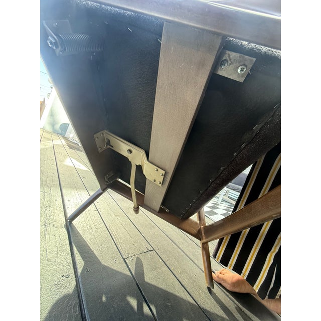 Wood Mid 20th Century Danish Lounge Chairs With New Upholstery Attributed to Folke Ohlsson for Dux – Pair For Sale - Image 7 of 11