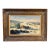 Circa 1963 Earl Davids Sunny Seas Painting, Framed For Sale