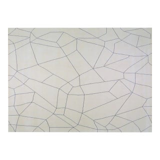 Moroccan Beni Ourain Hand Knotted Wool Rug, 8'x10' For Sale