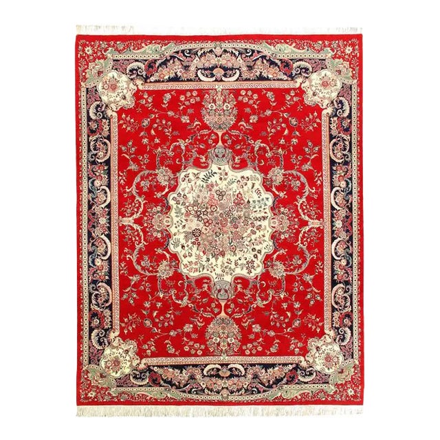 2020s Fine Hand Knotted Savonnerie Design For Sale