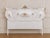Wood 1950s Italian Venetian White Beech Bedframe - 4 Pc For Sale - Image 7 of 12