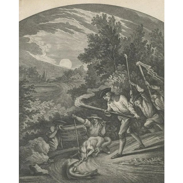 Antique print titled 'In der Grafschafft Wolfstein zu Pyrbaum hatt sich vor etlich 40 Jahren folgender wahre Casus...