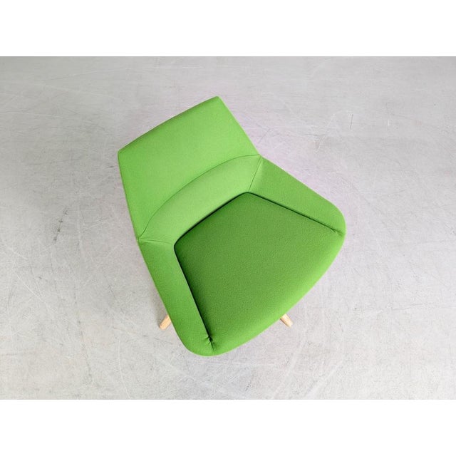 Green Desk Chairs by Christophe Pillet Dunas for Inclass, Set of 3 For Sale - Image 9 of 12