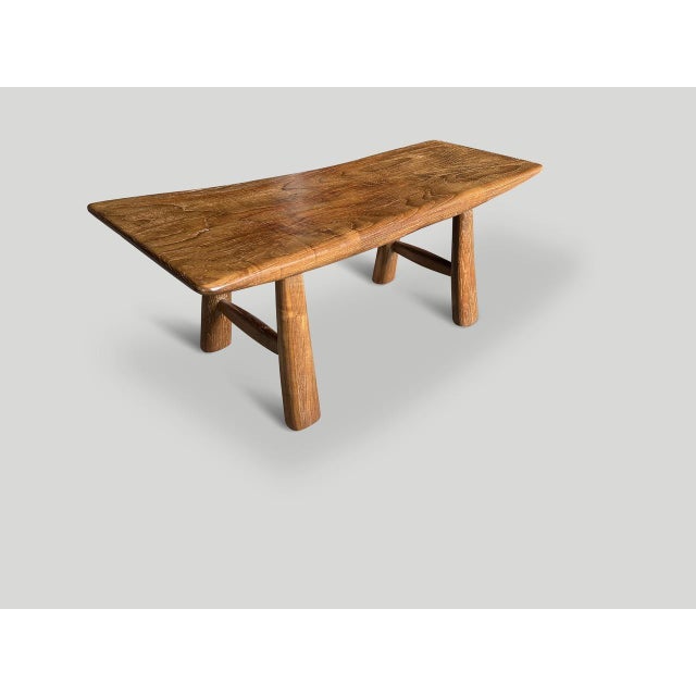 Mid-Century Modern Andrianna Shamaris Mid Century Couture Bench For Sale - Image 3 of 5