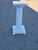 Wood 19thc American Victorian Pedestal Pine Painted White, Very Strong. For Sale - Image 7 of 14