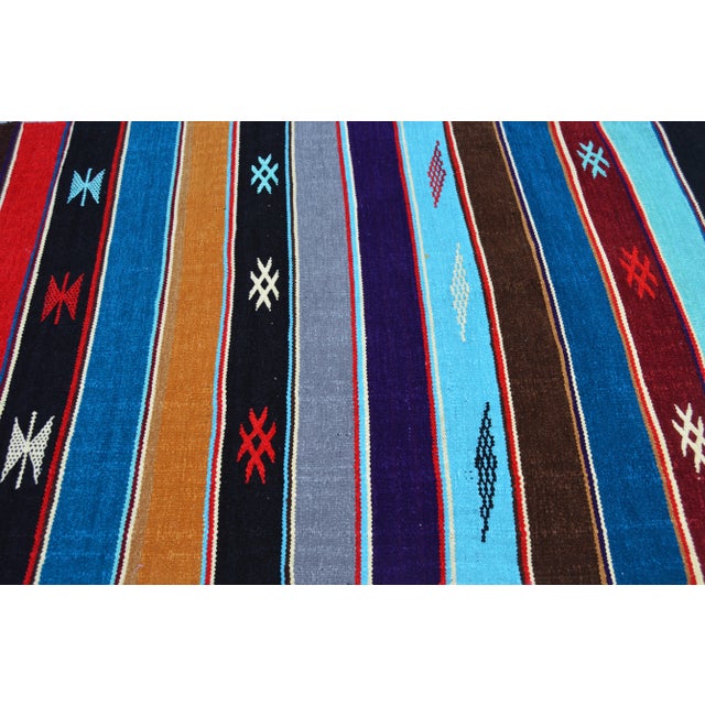 Late 20th Century Moroccan Rug- 2'10'' X 4'10'' For Sale - Image 4 of 5