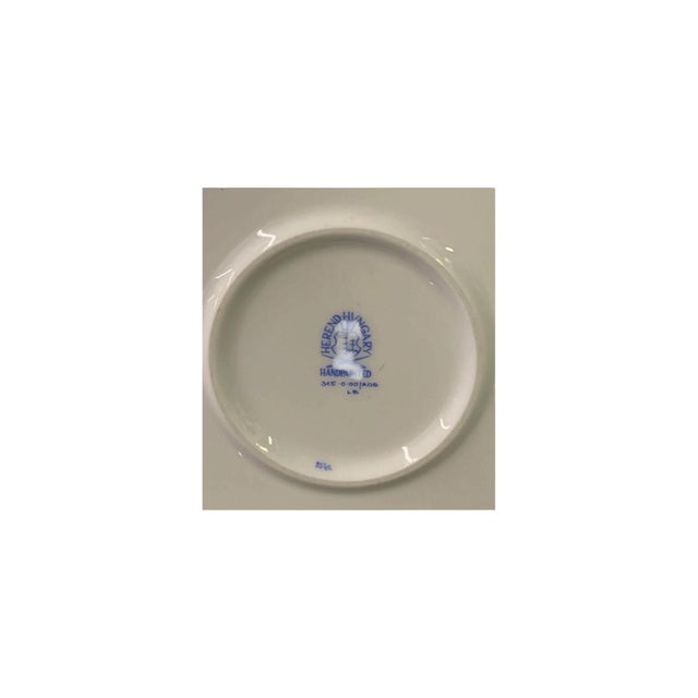 1970s 1970s Herend- Chinese Bouquet Pattern in Rust Color Serving Platter For Sale - Image 5 of 5
