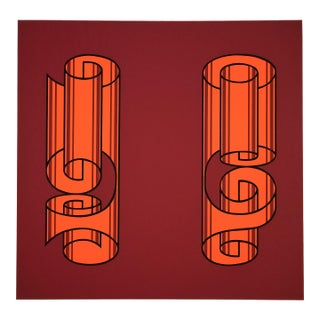 1970s Josef Albers "Formulation : Articulation" Portfolio I Folder 18, Right Side Print For Sale