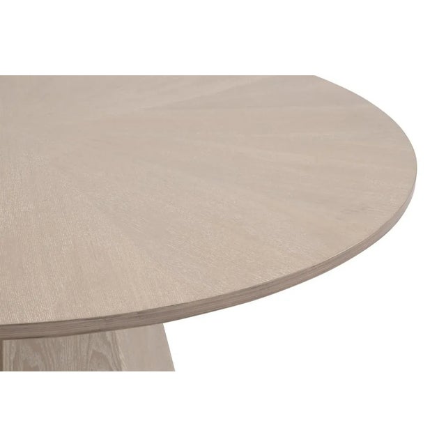 Enhance your dining experience with the luxurious Coulter 42" Round Dining Table Pedestal Base for 4. Its distinctive...