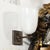 Pair of Modernist Hand-Blown Murano Glass Pulegoso Sconces in Oil Rubbed Bronze For Sale - Image 13 of 17