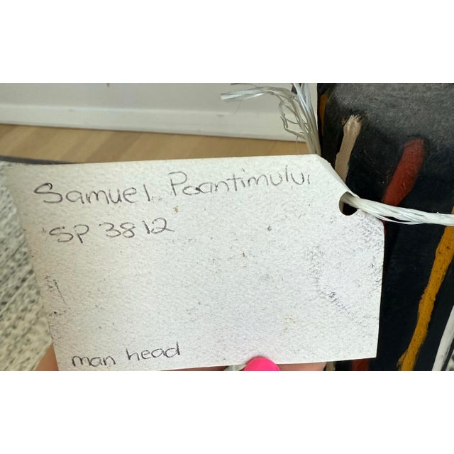 Late 20th Century Vintage Aboriginal Totem by Samuel Poantimului For Sale - Image 4 of 11