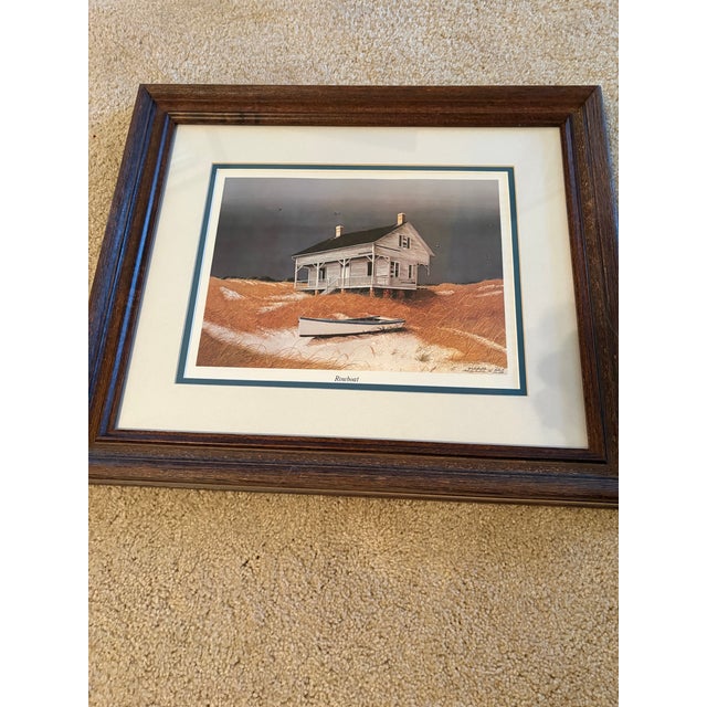 1970s Bob Timberlake “Rowboat” (1973) — Artist Proof 1/24, Signed & Numbered, Bald Head Island For Sale - Image 5 of 5