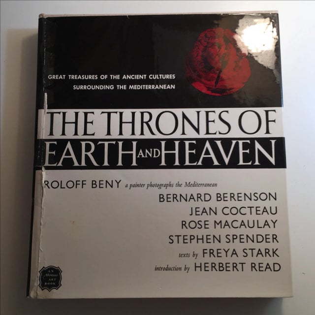 A very lovely book of photographs by Roloff Beny and writings by noted authors and thinkers. The Thrones of Earth and...