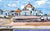 Impressionist Mid Century Mexico Cathedral Watercolor Landscape by Eugenia Frances Baker McComas For Sale - Image 3 of 5
