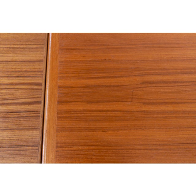 Danish Mid-Century Extendable Teak Dining Table, 1960s For Sale - Image 16 of 18