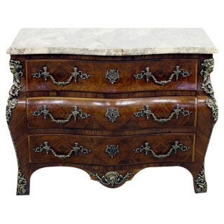 Louis Xvi Bombe Commode, 1880 For Sale