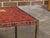 Midcentury Italian Mosaic Table with Iron Base and Red Glass Tile Style Top For Sale - Image 10 of 12