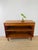 Mid-Century Modern Vintage 1960s Danish Modern Teak Mini Credenza Cabinet With Bookshelf For Sale - Image 3 of 16